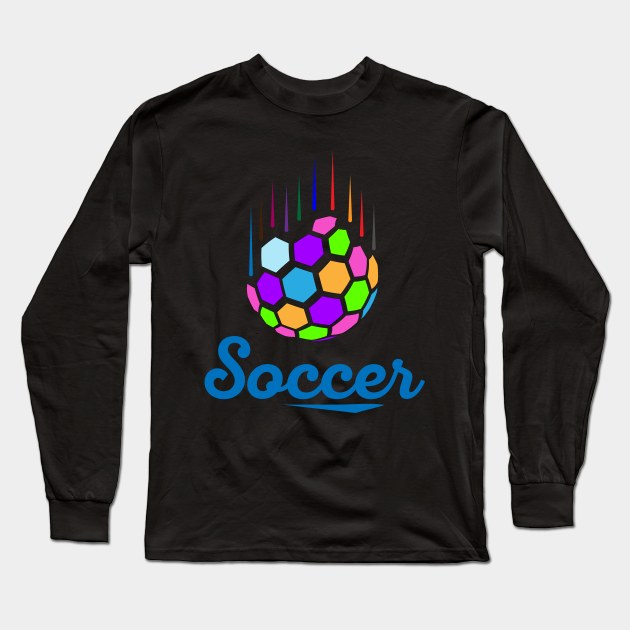 Soccer Long Sleeve T-Shirt by dblaiya